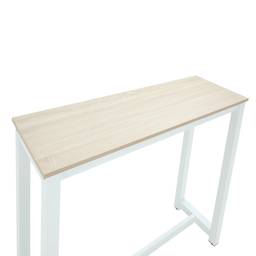 ชุดโต๊ะบาร์ 2 ที่นั่ง รุ่นโจลีน - สีธรรมชาติ/ขาว